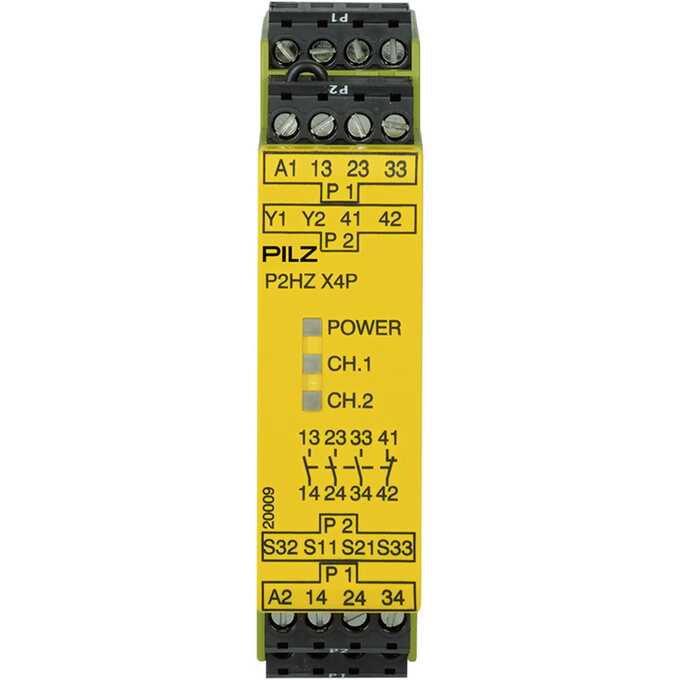 Przekaźnik bezpieczeństwa P2HZ X4P 24VDC 3n/o 1n/c
