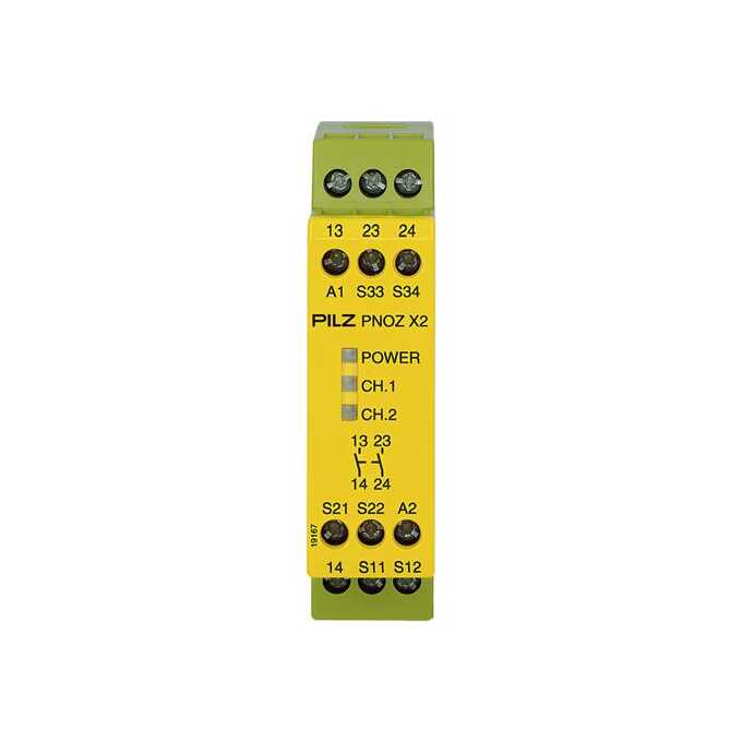 Przekaźnik bezpieczeństwa PNOZ X2.2 24VAC/DC 2n/o