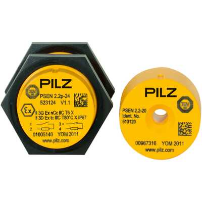 Magnetyczny wyłącznik bezpieczeństwa PSEN 2.2p-24/PSEN2.2-20/LED/8mm/ATEX