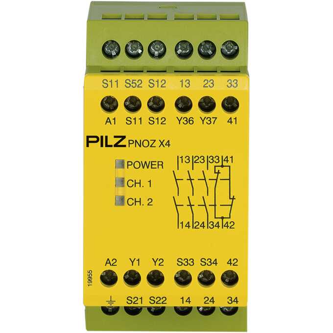 Przekaźnik bezpieczeństwa PNOZ X4 230VAC 3n/o 1n/c