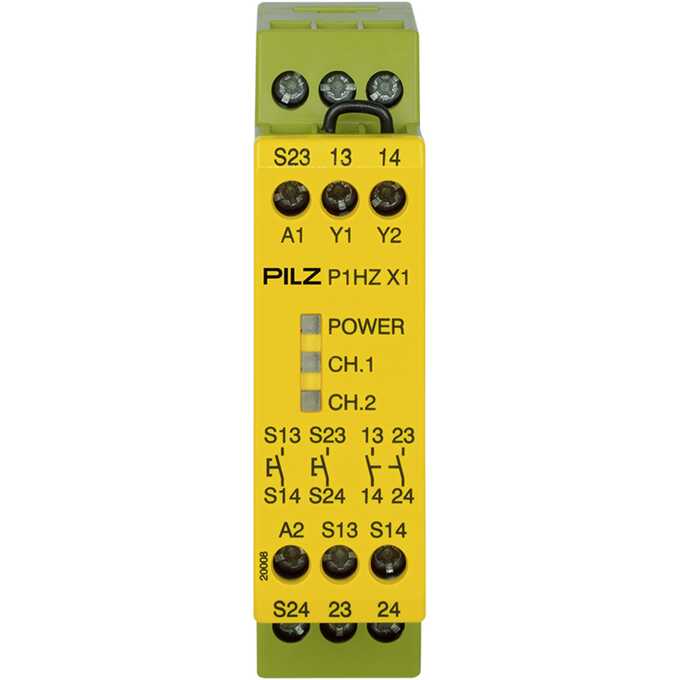 Przekaźnik bezpieczeństwa P1HZ X1 24VDC 2n/o