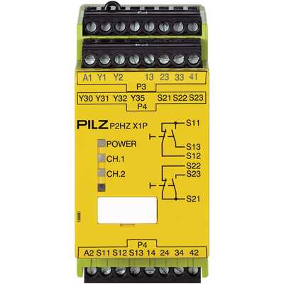 Przekaźnik bezpieczeństwa P2HZ X1P 110VAC 3n/o 1n/c 2so