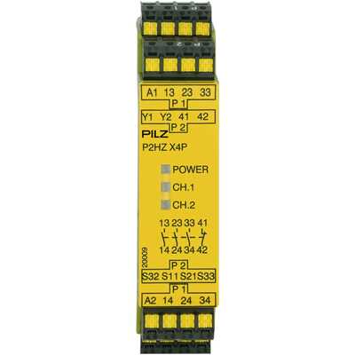 Przekaźnik bezpieczeństwa P2HZ X1,10P C 24VDC 3n/o 1n/c 2so