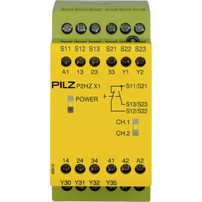 Przekaźnik bezpieczeństwa P2HZ X1 230VAC 3n/o 1n/c