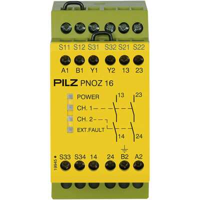 Przekaźnik bezpieczeństwa PNOZ 16 42VAC 24VDC 2n/o