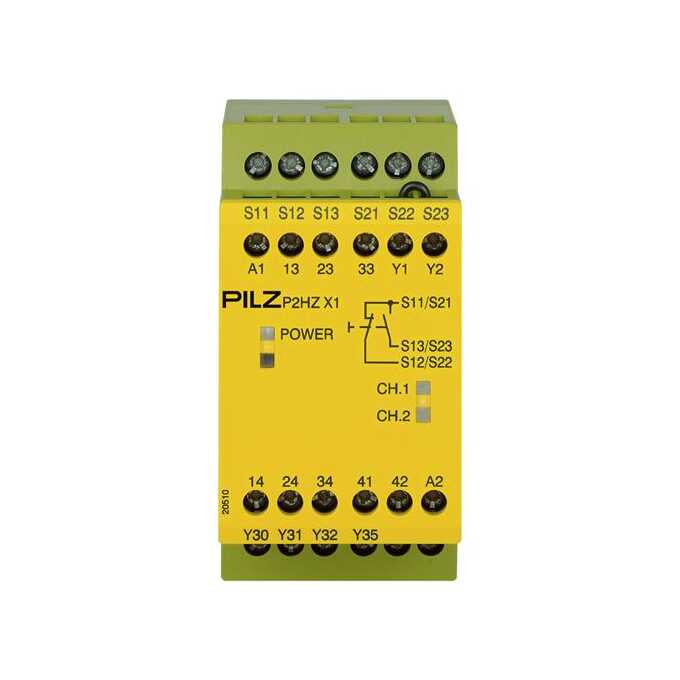 Przekaźnik bezpieczeństwa P2HZ X1 48VAC 3n/o 1n/c