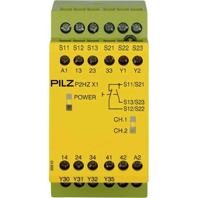 Przekaźnik bezpieczeństwa P2HZ X1 230VAC 3n/o 1n/c