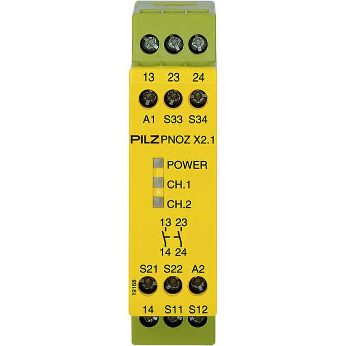 Przekaźnik bezpieczeństwa PNOZ X2.1 24VAC/DC 2n/o