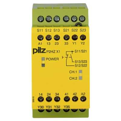 Przekaźnik bezpieczeństwa P2HZ X1P 24VAC 3n/o 1n/c 2so