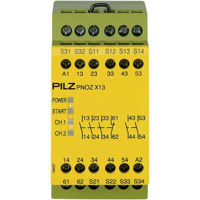 Przekaźnik bezpieczeństwa PNOZ X13 24VDC 5n/o 1n/c