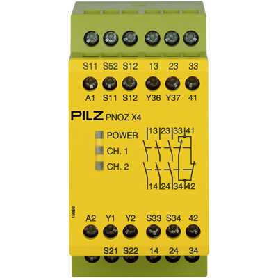 Przekaźnik bezpieczeństwa PNOZ X4 115VAC 3n/o 1n/c