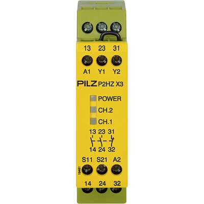 Przekaźnik bezpieczeństwa P2HZ X1 230VAC 3n/o 1n/c