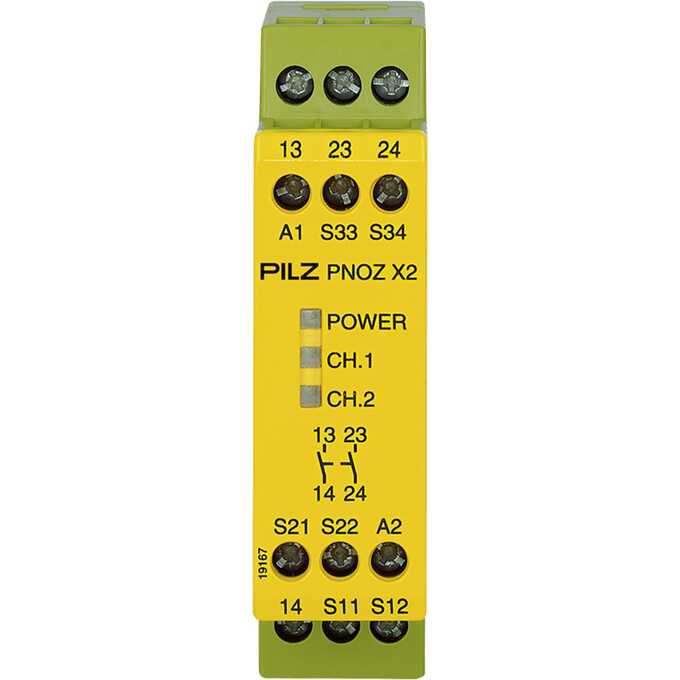 Przekaźnik bezpieczeństwa PNOZ X2.1VP 0,75/24VDC 1so 2n/o fix