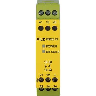 Przekaźnik bezpieczeństwa PNOZ X7 230VAC 2n/o