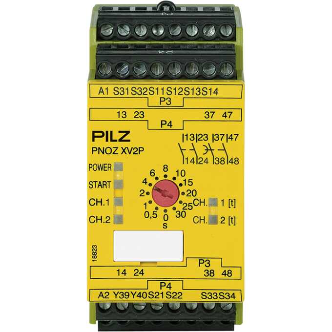 Przekaźnik bezpieczeństwa PNOZ XV2P 30/24VDC 2n/o 2n/o t