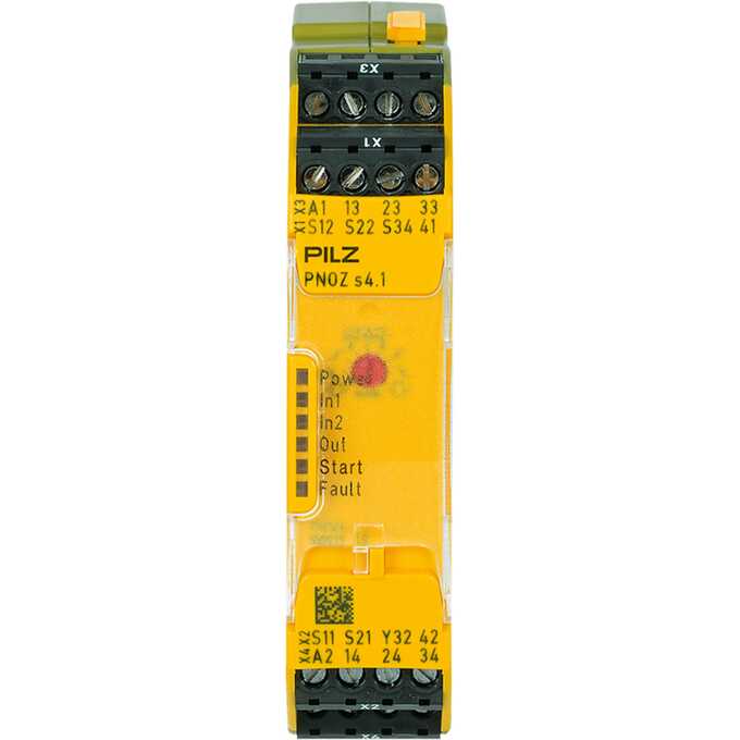 Przekaźnik bezpieczeństwa PNOZ s4.1 24VDC 3 n/o 1 n/c