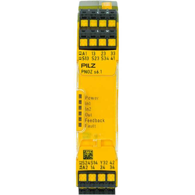 Przekaźnik bezpieczeństwa PNOZ s6.1 C 24VDC 3 n/o 1 n/c