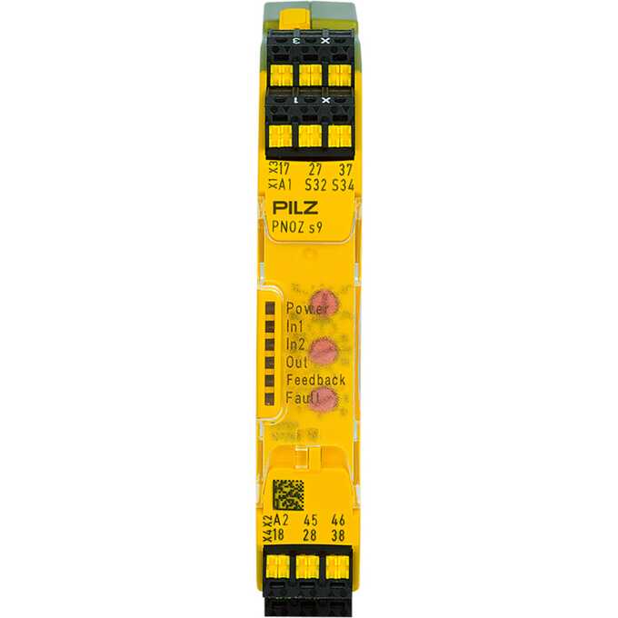 Moduł rozszerzeń PNOZ s9 C 24VDC 3 n/o 1 n/c t