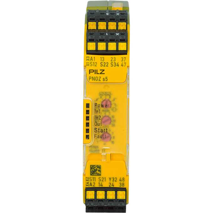 Przekaźnik bezpieczeństwa PNOZ s5 C 24VDC 2 n/o 2 n/o t