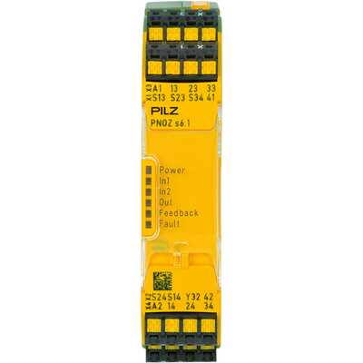 PNOZ s6.1 C 48-240VACDC 3 n/o 1 n/c