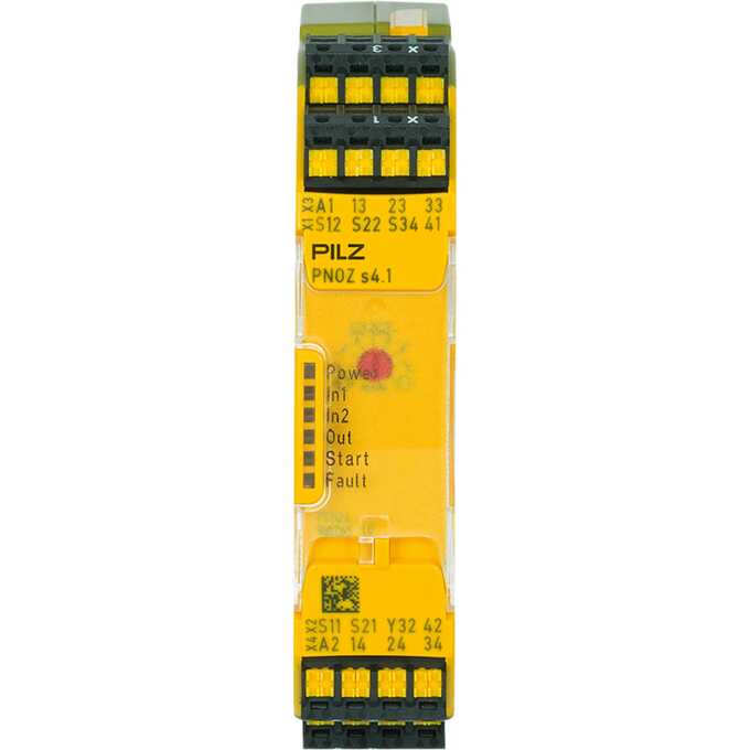 Przekaźnik bezpieczeństwa PNOZ s4.1 C 24VDC 3 n/o 1 n/c