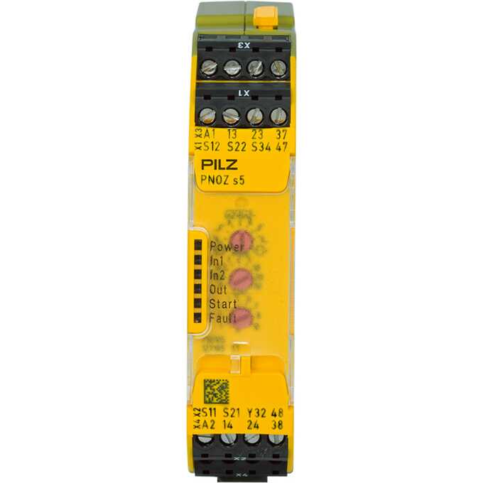 Przekaźnik bezpieczeństwa PNOZ s5 24VDC 2 n/o 2 n/o