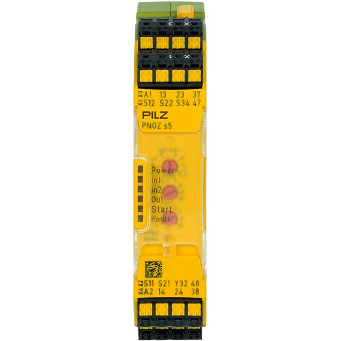 Przekaźnik bezpieczeństwa PNOZ s5 C 24VDC 2 n/o 2 n/o t coated