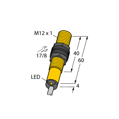 Czujnik indukcyjny M12 BI2-S12-AP6X