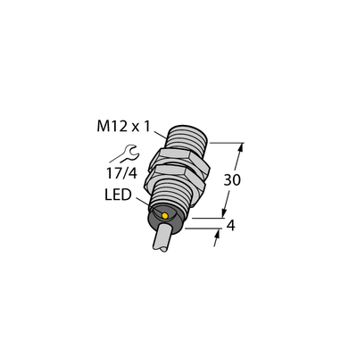 Czujnik indukcyjny M12 BI4-G12K-AP6X