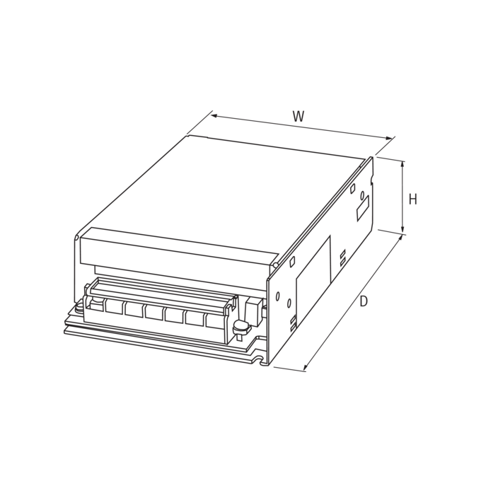 Eco-Power 5A, 100-240VAC/24VDC