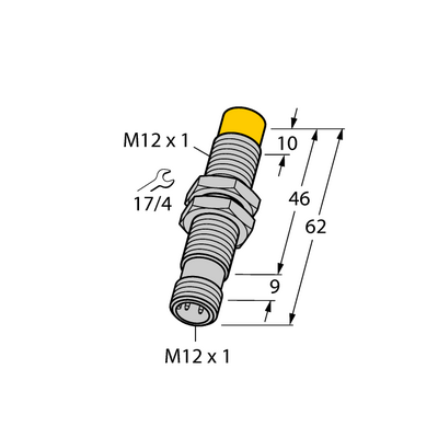 Czujnik indukcyjny M12 NI5-M12-LIU-H1141