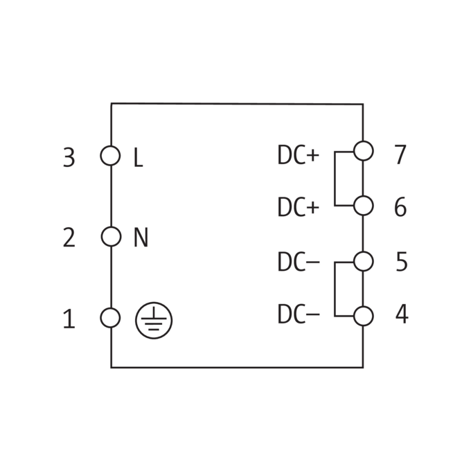 Eco-Power 5A, 100-240VAC/24VDC
