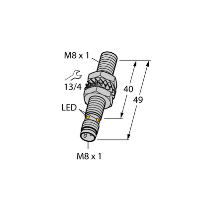 Czujnik indukcyjny M8 BI1.5U-EG08-AP6X-V1131
