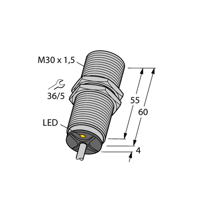 Czujnik indukcyjny M30 BI10-M30-AP6X