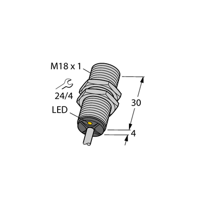 Czujnik indukcyjny M18 BI5-G18K-AP6X