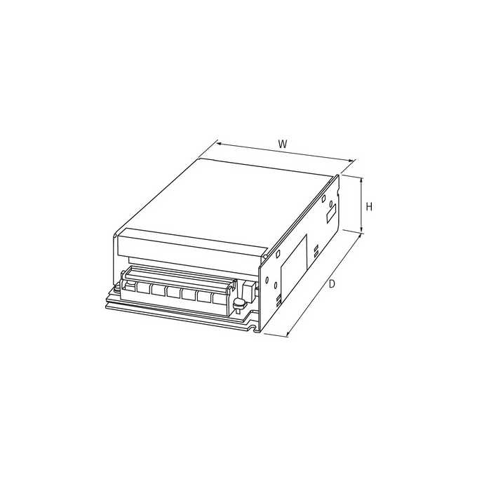 Eco-Power 7,5A, 100-240VAC/24VDC