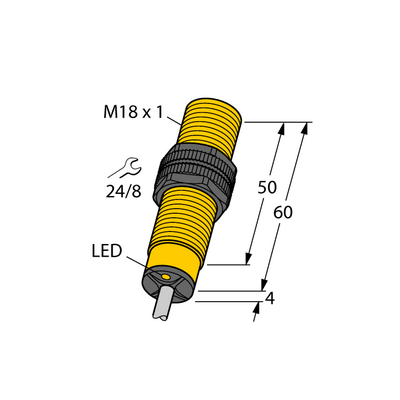 Czujnik indukcyjny M18 BI5U-S18-AP6X