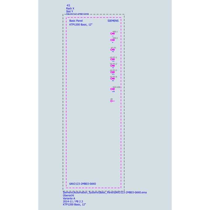 Panel KTP1200 6AV2123-2MB03-0AX0
