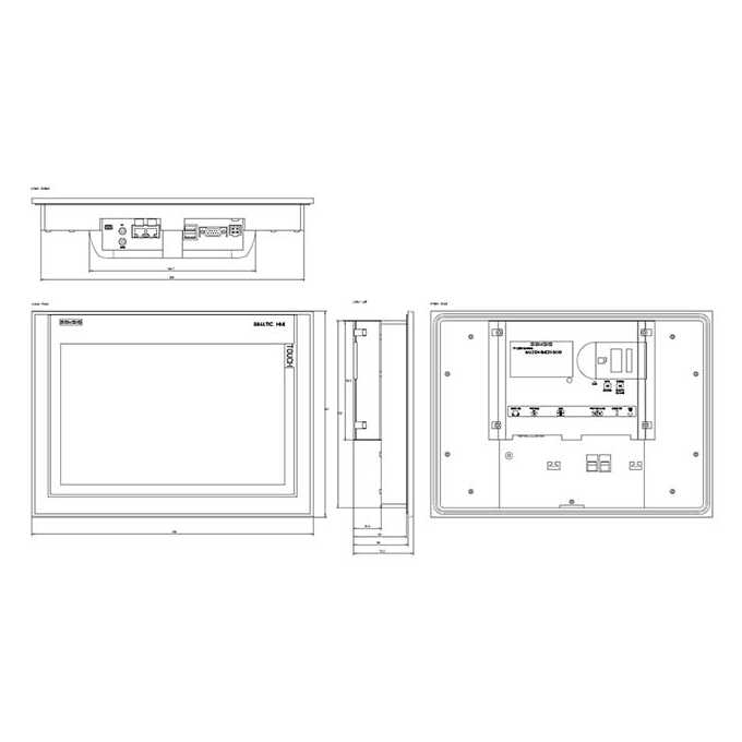 SIMATIC TP1200 6AV2124-0MC01-0AX0