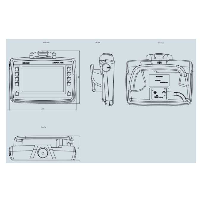 SIMATIC HMI KTP700F MOBILE PANEL - 6AV2125-2GB23-0AX0