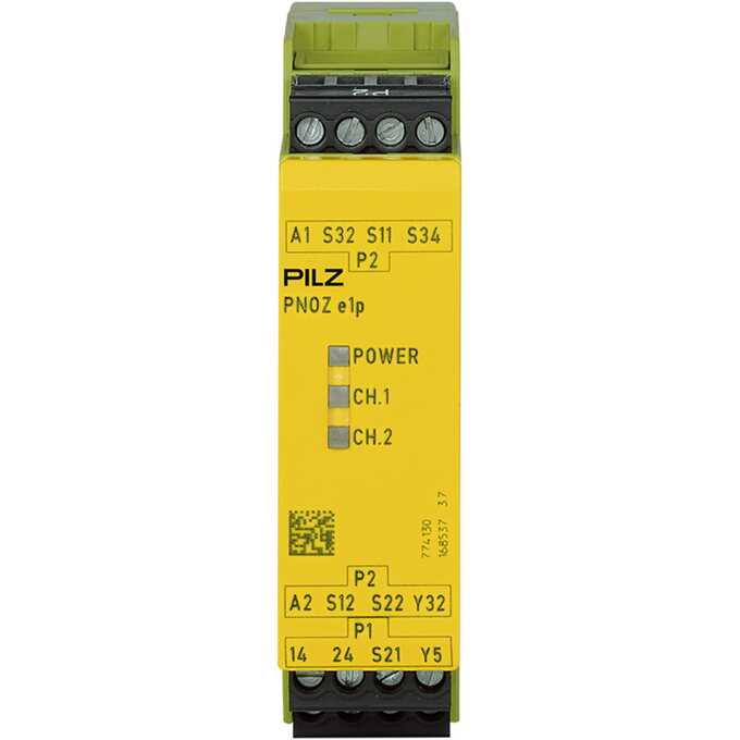 PNOZ e1p C 24VDC 2so