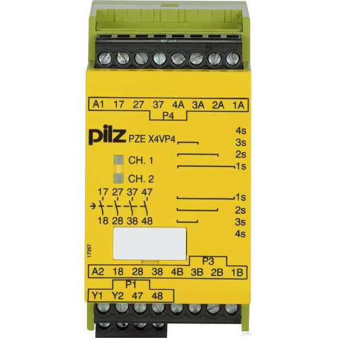 PZE X4VP4 C 24VDC 4n/o