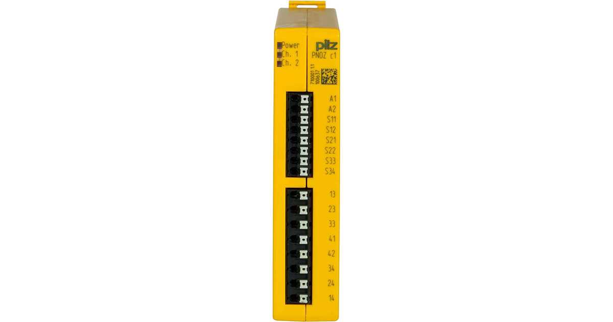 Przekaźnik bezpieczeństwa PNOZ c2 24VDC 2n/o, Pilz 710002
