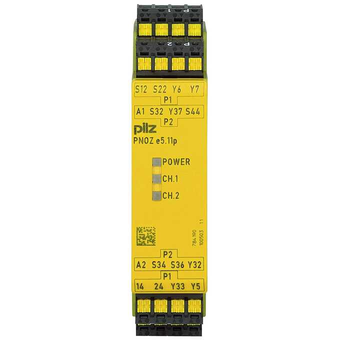 PNOZ e5.11p C 24VDC 2so