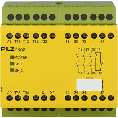 PNOZ 1 24VAC 3n/o 1n/c