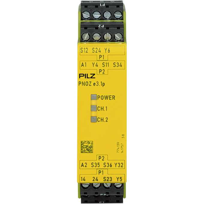 PNOZ e3.1p C 24VDC 2so