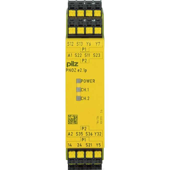 PNOZ e2.1p C 24VDC 2so