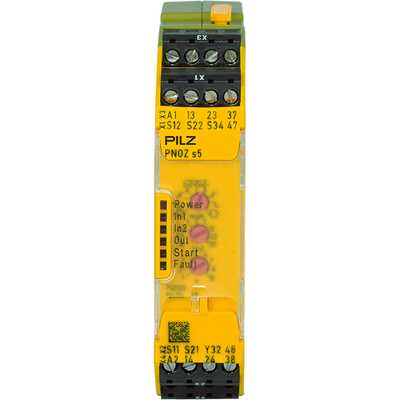 PNOZ s5 48-240VACDC 2 n/o 2 n/o t