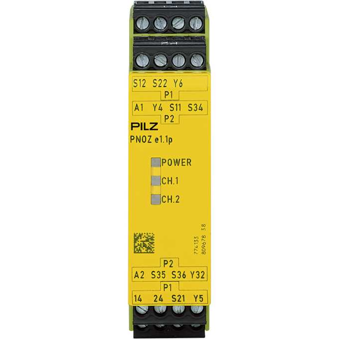 PNOZ e1.1p 24VDC 2so