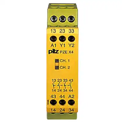 PZE X4V 0,5/24VDC 4n/o fix